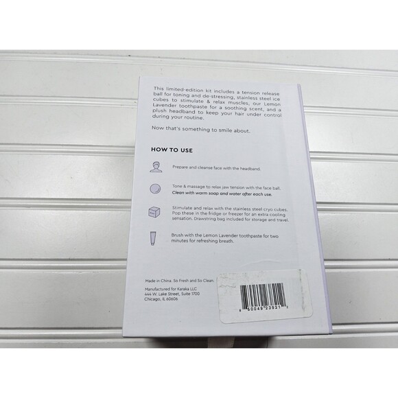 BOKA Wellness JawSpa Face Ball, Headband, Cyro Cubes, Toothpaste Set - Picture 3 of 3